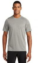 New Era Series 4-ounce 100% Polyester Performance Crew Short Sleeve T-Shirt